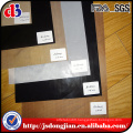 Black teflon /PTFE coated fiberglass fabric